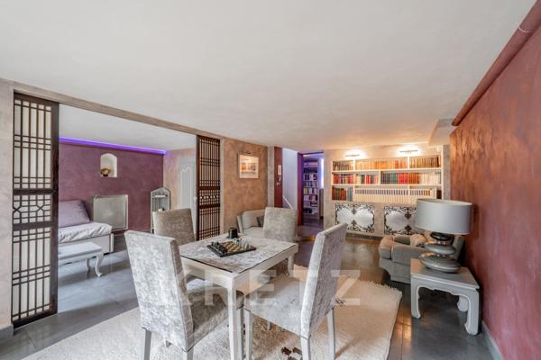 Propriété avec jardin et terrasse avec vue sur la Tour Eiffel