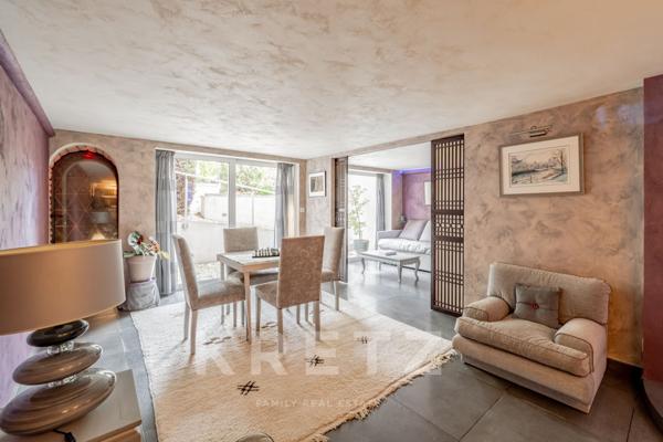 Propriété avec jardin et terrasse avec vue sur la Tour Eiffel