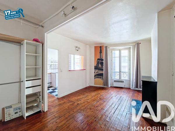 Appartement à vendre 2 pièces 27,37 m² Paris 13