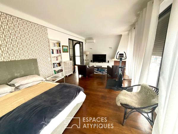 Villa des années 50, entièrement revisitée par architecte