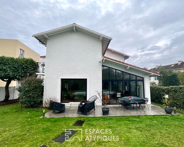 Villa des années 50, entièrement revisitée par architecte