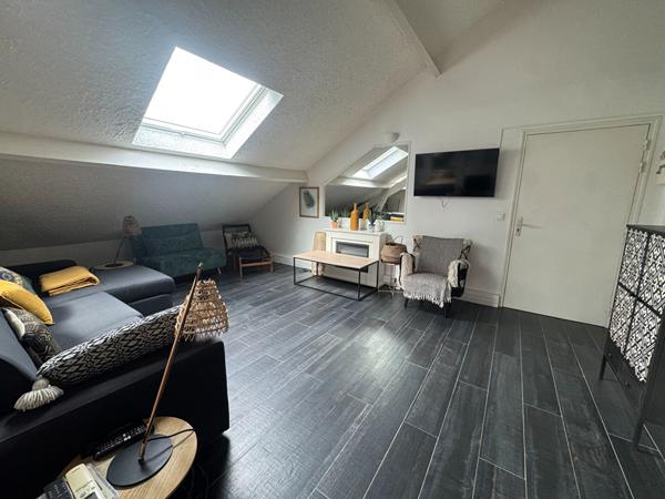 Studio loué meublé 33m²