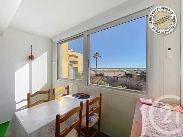 Appartement Studio à vendre  1 pièce - 20 m2 LE BARCARES - 66