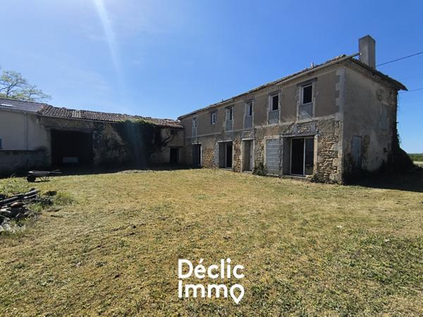 Vente grange Assais les jumeaux, 160m² 2 pièces 77 000€ Deux-sèvres