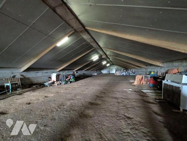 Exclusivité.A l'extérieur de Wormhout, bâtiment en bon état (ancien poulailler) d'une surface d...