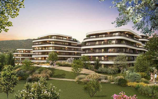 Appartement Neuf à Gresy Sur Aix - Normes RE2020 - Terrasses.