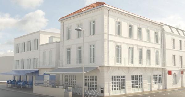 LA PIERRE AVEC EXTERIEUR - HALLES DE DAX