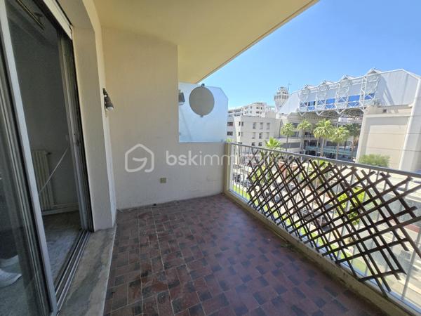 Appartement spacieux 2p. de 55m²carrez et 69m² surface au sol (avec les deux terrasses), niché au quatrième étage avec ascenseur d'une résidence de standing construite en 1977 au 175 rue de France. Situé dans un quartier dynamique. La photo principale à été prise depuis la mythique promenade des Anglais et à moins de 1mn à pied de l'appartement. Il offre une alliance unique entre confort urbain et tranquillité. Vous profiter pleinement de la riviera, situation géographique idéale. Vue mer. 
1)Possibilité de configurer en 3 pièces en créant un espace couchage dans le salon. 2)Possibilité d'ouvrir la cuisine et de créer un espace de vie avec la vue mer de 21m². La salon actuel de 21m² peut devenir deux chambres ou une suite parentale, chambre et bureau....plusieurs combinaisons possible selon vos besoins.

L'appartement se compose d'une entrée spacieuse avec toilette indépendant et placard profond.. Un salon, sol en marbre de 21m² se prolongeant d'un balcon de 6m². La cuisine de 8m² permet d'envisager un espace dinatoire, elle se prolonge par un balcon qui permet de prendre le café autour d'une table avec vue mer. Une chambre de 12,50m² avec placard et balcon. La cuisine et la chambre sont au calme et se rejoigne par le balcon extérieur bénéficiant de deux belles échappées mer. Une salle de bain de 3,80m².

Traversant et lumineux, avec ses deux extérieurs, profitez de l'air marin sans sortir de chez vous et admirez la vue mer depuis votre terrasse au calme. Une cave pratique pour un paddle, des vélos...et partez directement à la plage! de faibles charges annuelles comprenant l'eau chaude et le chauffage collectif. Profession libérale ok. Visite 7/7

Une suggestion de photos crée par L'IA pour une meilleure projection. Un plan est proposé avec l'inversion du salon et de la chambre.
Cette annonce référence 290240 vous est présentée par votre agent commercial BSK Immobilier GIOVANNA RAPALI (EI) immatriculé au RSAC de ANTIBES (06160) sous le numéro 48984370600024.

Prix du bien : 311 000 €
Les honoraires d'agence sont à la charge du vendeur.

A propos de la copropriété :
Pas de procédure en cours.
Nombre de lots : 2
Charges prévisionnelles annuelles : 767,00 €

A propos des performances énergétiques :
Date de réalisation du diagnostic énergétique : 27/05/2025
Score DPE : 202 kWhEP/m²/an
Score GES : 62 kgepCO2/m²/an
Montant estimé des dépenses annuelles d'énergie pour un usage standard : entre 1370.00 € et 1900.00 € par an. Prix moyens des énergies indexés sur l'année 2022 (abonnements compris).

Les informations sur les risques auxquels ce bien est exposé sont disponibles