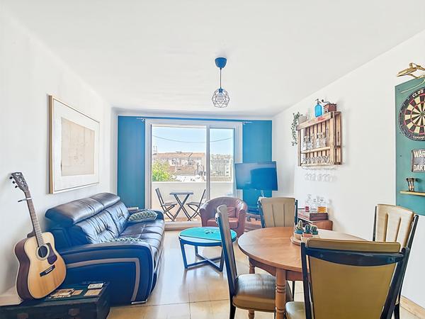 A vendre : appartement T3 de 57m2 quartier capelette 13010 Marseille