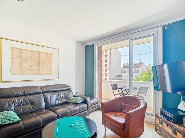 A vendre : appartement T3 de 57m2 quartier capelette 13010 Marseille