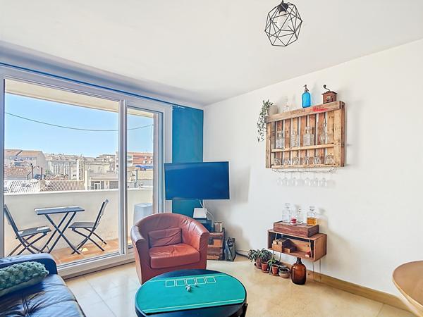 A vendre : appartement T3 de 57m2 quartier capelette 13010 Marseille