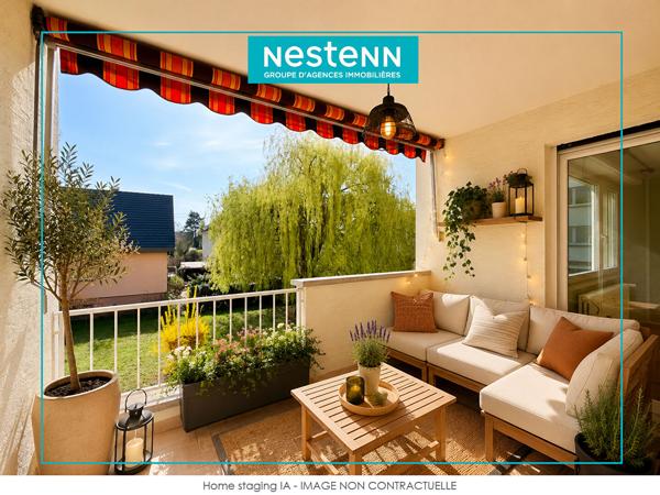 Appartement 4 pièces OSTWALD - QUARTIER CALME ET RÉSIDENTIEL