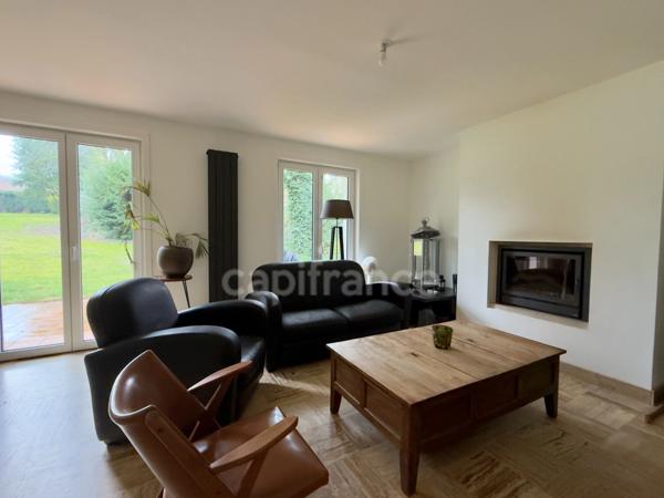 MAISON INDIVIDUELLE – 176 m² – 5 CHAMBRES – GRAND JARDIN 2 500 m² – DOUBLE GARAGE – ENVIRONNEMENT CALME