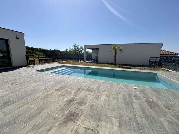 Maison contemporaine avec Piscine- quartier calme