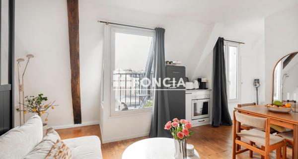 À vendre Studio 32.25 m² - Paris 75010