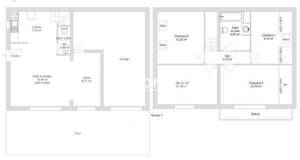 Location Maison 5 pièces 95.21 m² - Allinges 74200