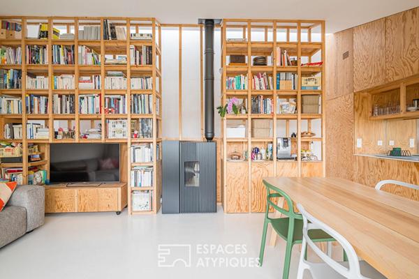 Maison d’architecte avec terrasse