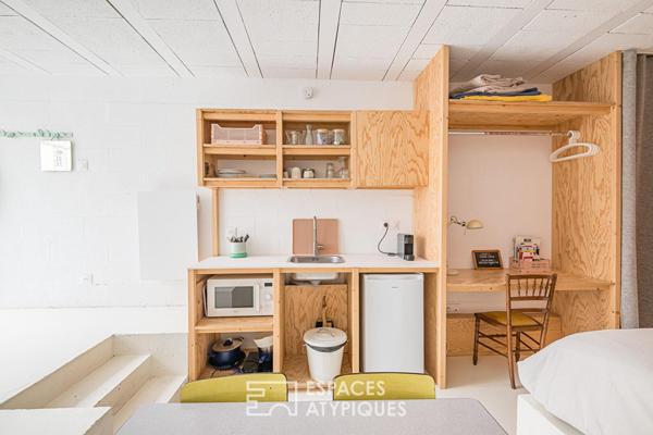 Maison d’architecte avec terrasse