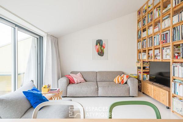 Maison d’architecte avec terrasse