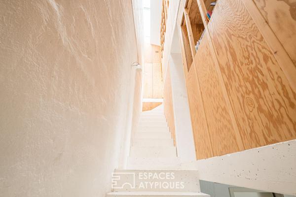 Maison d’architecte avec terrasse