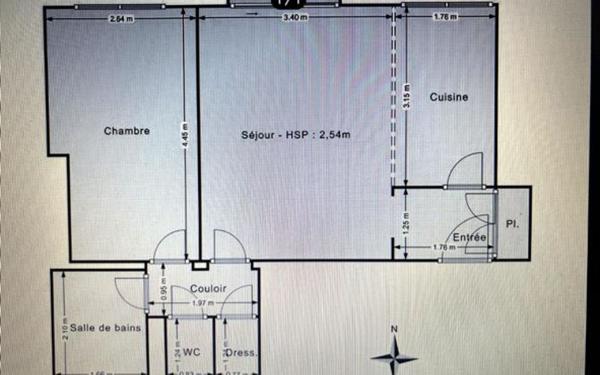 Appartement à vendre    2 pièces • 40,95 m2 Vincennes