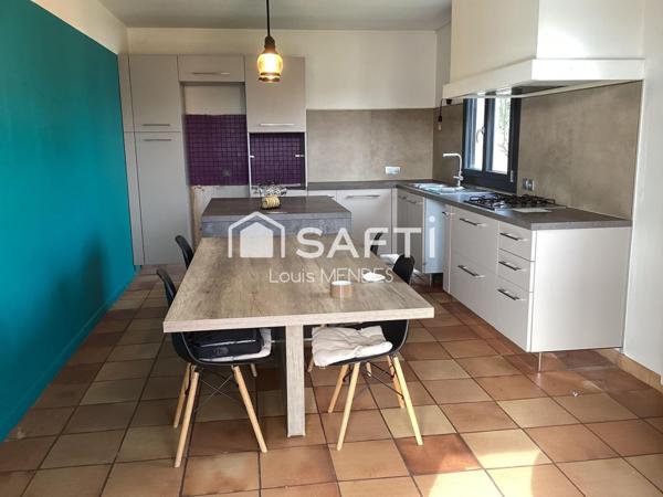 Propriété 170 m2, studio séparé, jardin de 500 m²
