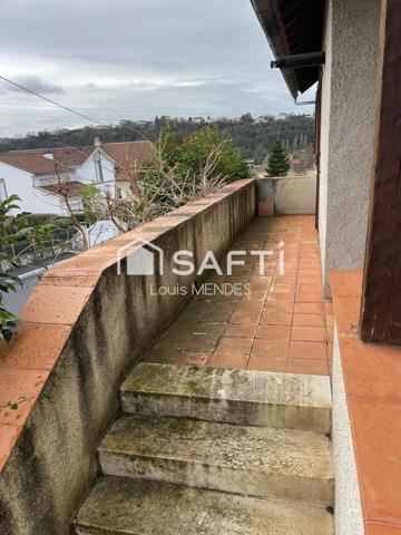 Propriété 170 m2, studio séparé, jardin de 500 m²