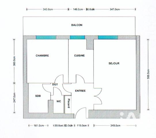 Appartement à vendre 2 pièces 53,01 m² Nice