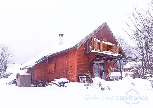 Chalet 105 m² – Jardin, carport, garage aménagé – Autrans-Méaudre en Vercors (38112)