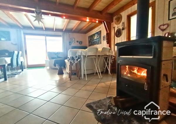 Chalet 105 m² – Jardin, carport, garage aménagé – Autrans-Méaudre en Vercors (38112)