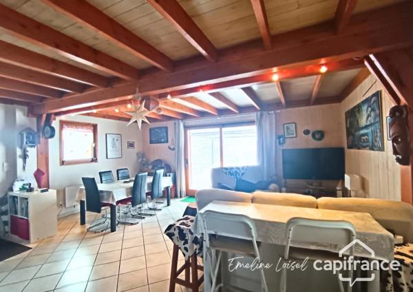 Chalet 105 m² – Jardin, carport, garage aménagé – Autrans-Méaudre en Vercors (38112)