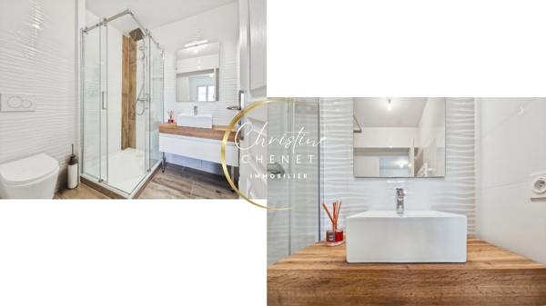 Marina - 3 chambres - 3 salles d'eau et WC + poste d'amarrage + garage