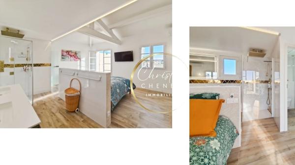 Marina - 3 chambres - 3 salles d'eau et WC + poste d'amarrage + garage