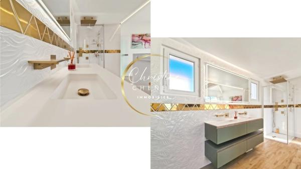 Marina - 3 chambres - 3 salles d'eau et WC + poste d'amarrage + garage