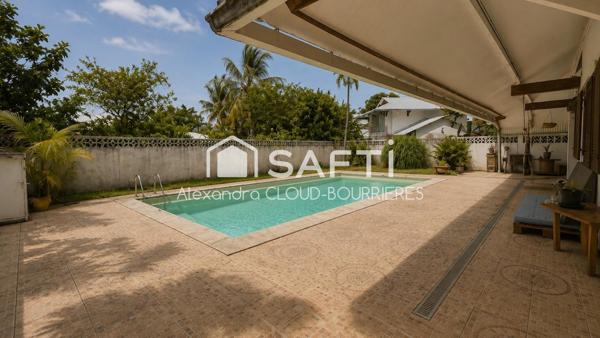 Maison 6 pièces avec piscine – Quartier de l’Anse à Kourou