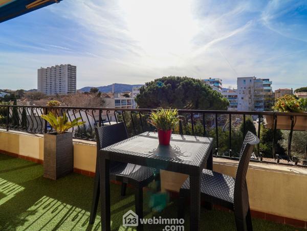 Appartement 90 m² à Marseille 13009