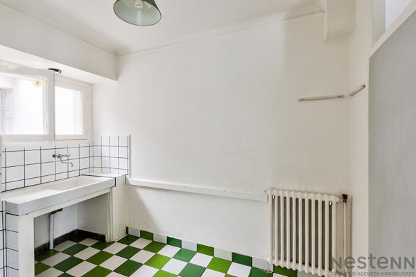 VENTE MAISON DE VILLE HYPERCENTRE SAINT-BRIEUC PROCHE LEGUE AVEC GRANDE TERASSE ET GARAGE