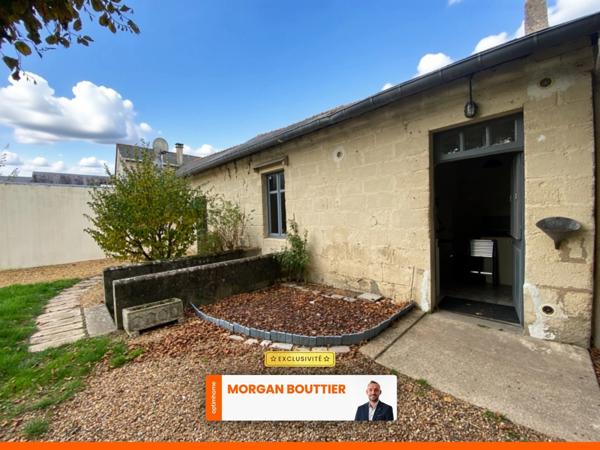 Maison à vendre 3 pièces et terrain à bâtir NOYANT (49)