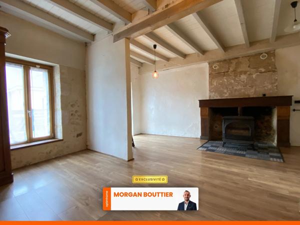 Maison à vendre 3 pièces et terrain à bâtir NOYANT (49)