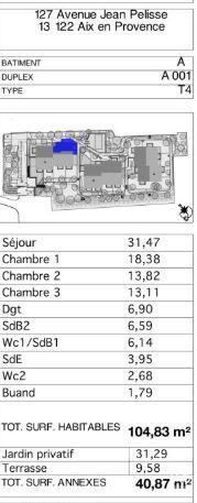 Maison à vendre 4 pièces 105 m² Aix-en-Provence
