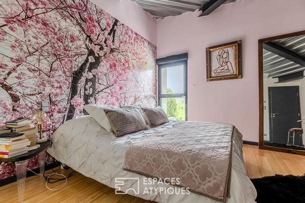 Entre design et nature, maison d’architecte avec piscine et vue dégagée