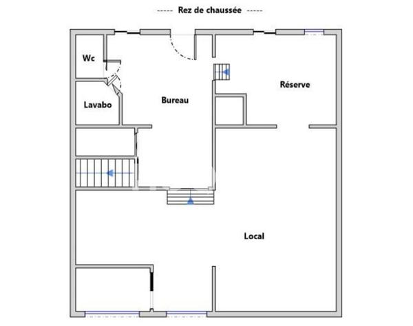 Immeuble centre ville Fronton 335 m2