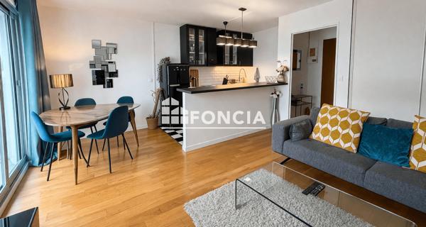 À vendre Appartement 2 pièces 45.93 m² - Puteaux 92800