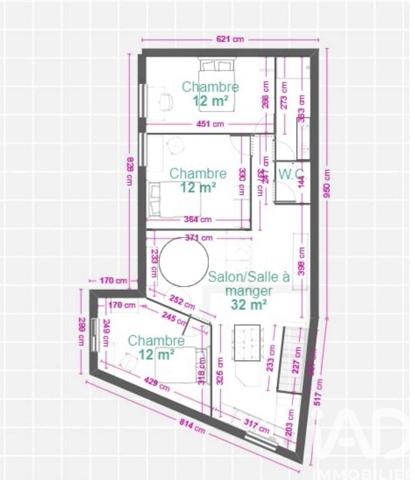 Appartement à vendre 5 pièces 84 m² Basse-Goulaine