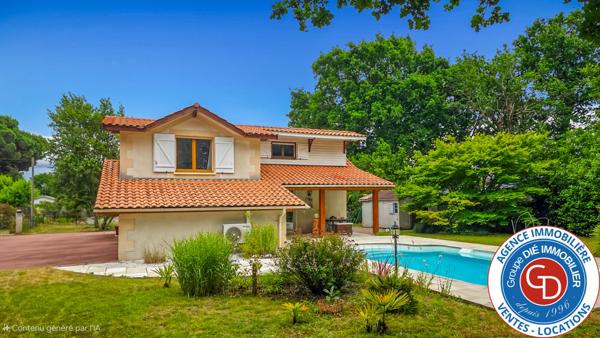 Gujan-Mestras (33470) Villa avec 5 chambres dans le quartier de La Hume
