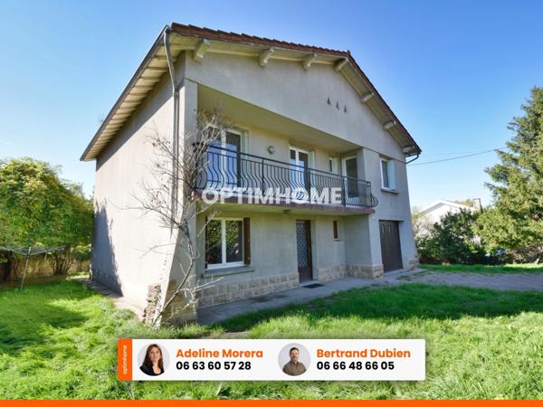 *** EXCLUSIVITE *** MAISON 4 CHAMBRES AVEC SOUS-SOL COMPLET, JARDIN ET GARAGE *** BILLOM 63160