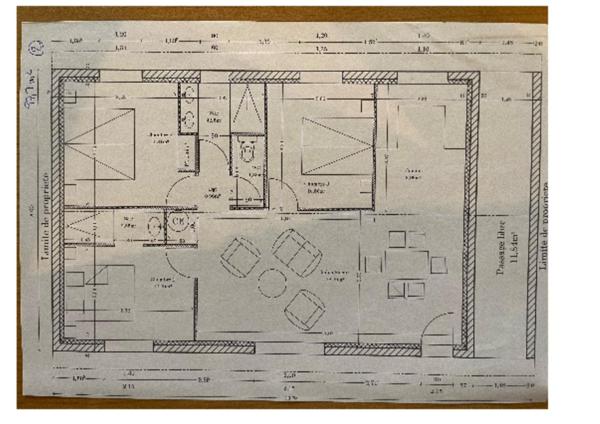 Hors d'eau hors d'air 3ch dont 1 parentale