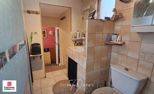 Maison de ville  à rénover - 3 chambres - Cour intérieure  Conques-sur-Orbiel 89m2