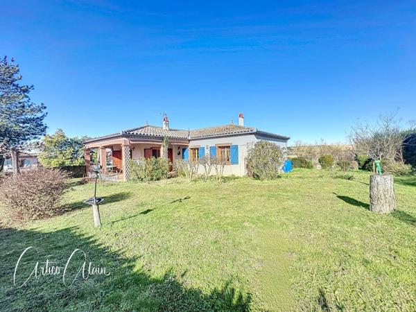 Maison à vendre 5 pièces proche de VILLEFRANCHE DE LAURAGAIS (31)