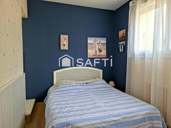 Appartement-maison - 90m² - 3 ch - Garage de 23m²